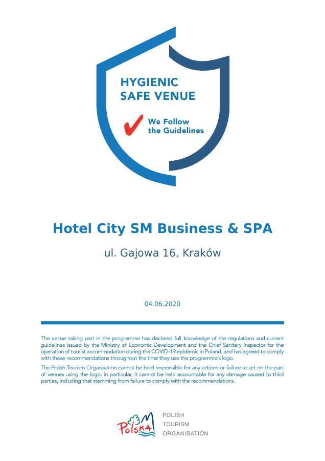 Hotel City Sm Business & Spa Kraków Zewnętrze zdjęcie